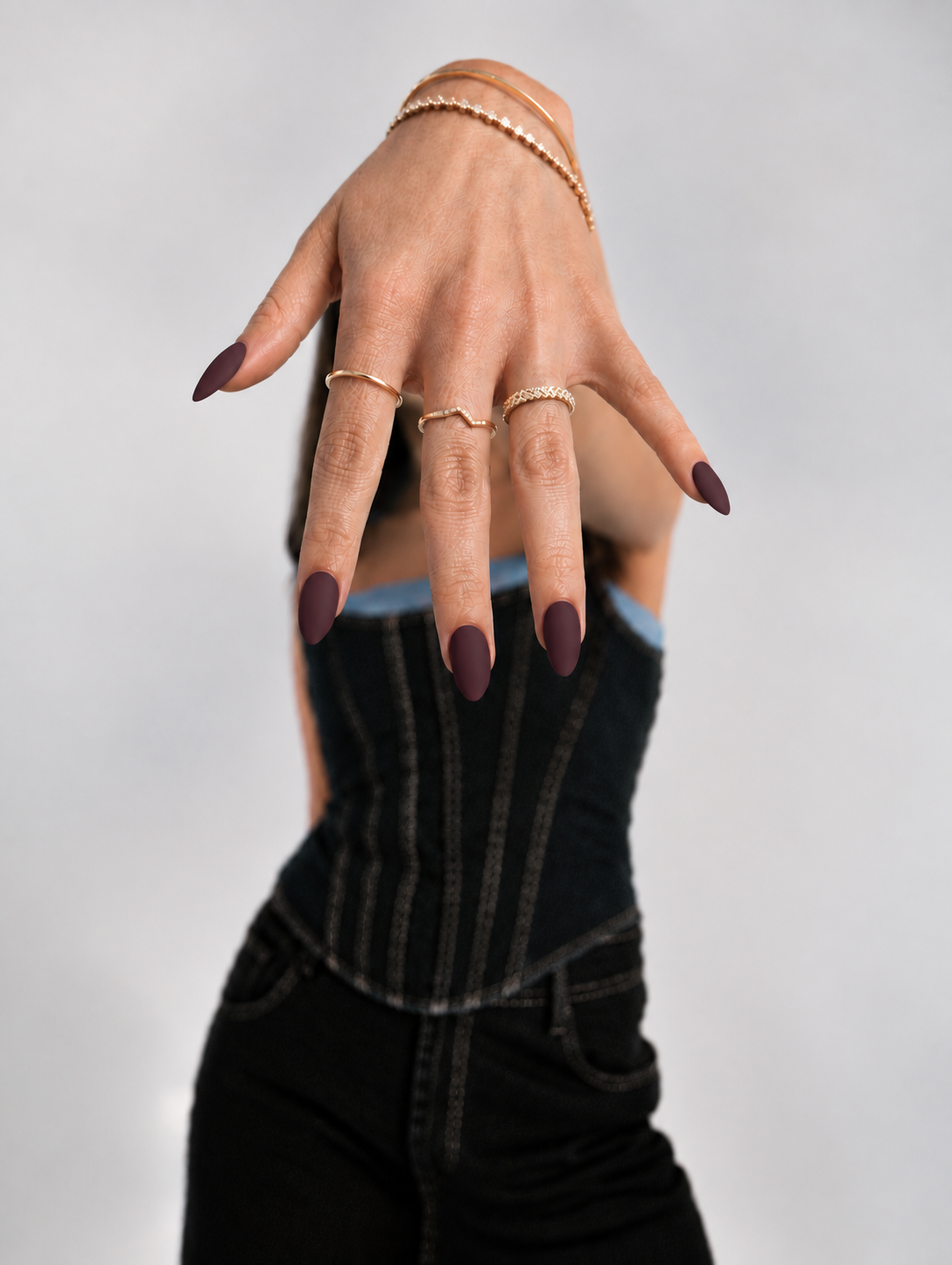 Burgundy matte