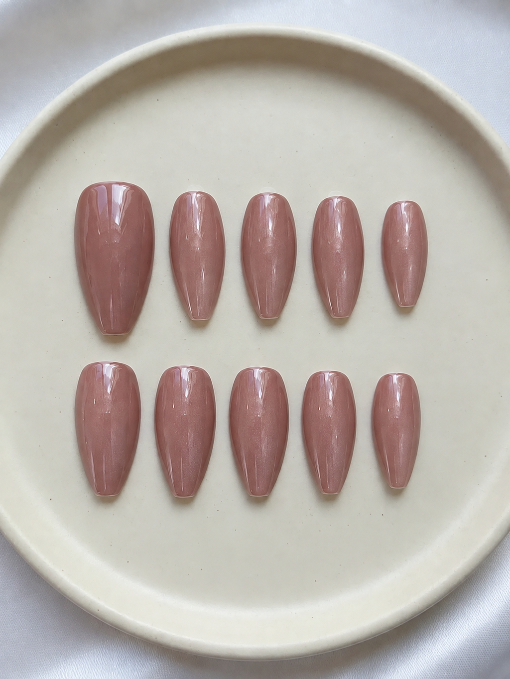 Rosy pink